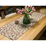 BYTEMA Gobelínové ubrusy TULIPÁNY II 160 x 135 cm