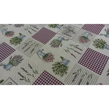 BYTEMA Gobelínová látka KVĚTY Z PROVENCE šiře 280 cm