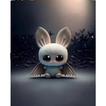 Panel - Teplákovina Bílý netopýr