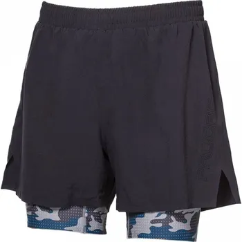 cyklistický dres Kalhoty krátké pánské Progress ARRANT 2v1 černé XL