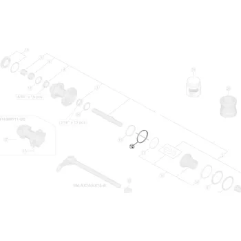 Náboj kola SHIMANO pružina pro náboj FH-M9111