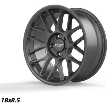 Alu kolo STROM STR2 disk 18x10 5x120 72.6 ET20, Satin Gun Metal