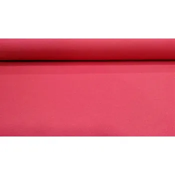 BYTEMA Dekorační látka jednobarevná LISO 302 červená šíře 140 cm