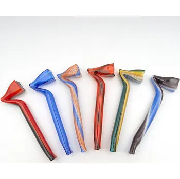 Přírodní kámen Skleněnka barevná Hokejky 10 cm