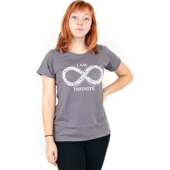 Dámské tričko Tričko dámské INFINITE L šedá