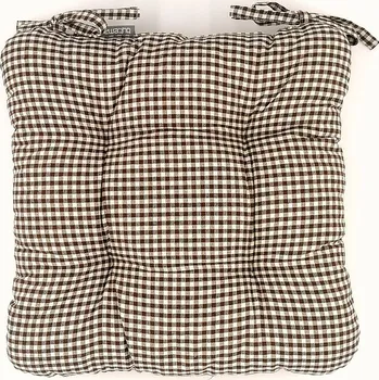 Podsedák BYTEMA Sedák kanafas IBIZA 901 hnědý 38 x 38 cm