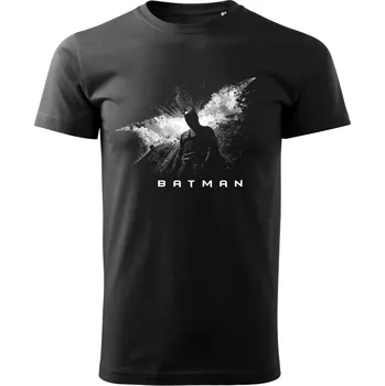 Pánské tričko Pánské a dětské tričko Batman Černé