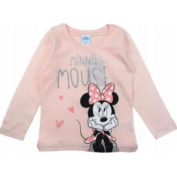 Pánské tričko Tričko Minnie Mouse - růžové, vel. 104cm Velikost: 104cm