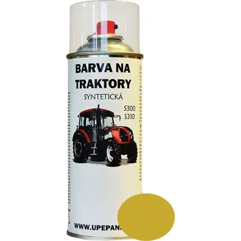Barva ve spreji U PEPÁNKA s.r.o. BARVY NA TRAKTORY ZETOR ve spreji syntetická, ŽLUTÁ lesklá 400ml