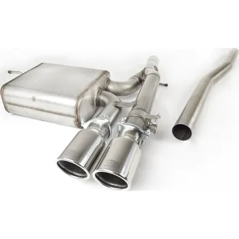 Výfuková trubka ULTER SPORT Sportovní výfuk MINI Cooper S gen III 2014-2021, 2x koncovka kulatá 90mm Vyberte motor: 2,0 141kW F55