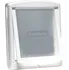 Dvířka pro psa Staywell Magnetická dvířka s průhledným flapem 47 x 39 cm, bílá