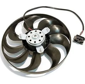 Chladič motoru Ventilátor chladiče Škoda Fabia, 290mm 90W zn.VIKA