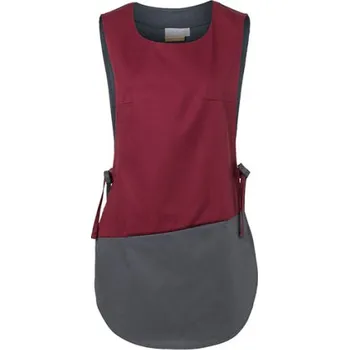 Pracovní zástěra Karlowsky Dámská gastro zástěra KY014 Bordeaux-Anthracite 0 (34/36)