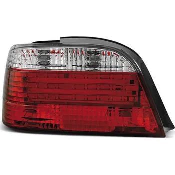 Zadní světlomet TUNING-TEC Zadní světla BMW E38 95-02 - krystal/červené LED 2
