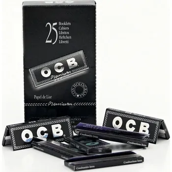 Cigaretové papírky OCB Premium 1 1/4 Box 25 ks