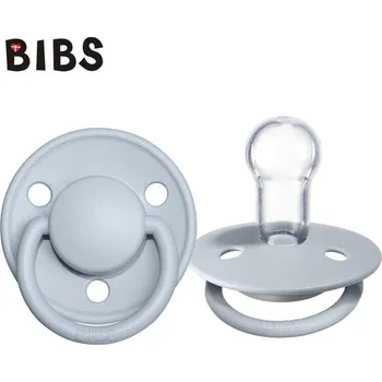 dudlíky BIBS BIBS DE LUX - Silikonový dudlík, 0 - 36 m, modrý