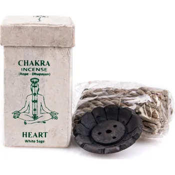 Vonná tyčinka Tibetské vonné provázky Chakra Incense - Heart