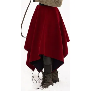 Dámská sukně Fantom JEZDECKÁ zateplená SOFTSHELLOVÁ sukně - 4 BARVY KONFEKČNÍ VELIKOST: 164, barevná varianta: červená