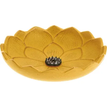 Vonná tyčinka Stojánek na vonné tyčinky Iwachu Lotus žlutá