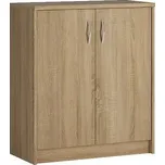 Komoda dub sonoma K1-2D, Orfa 74x85x35 (SxVxH)