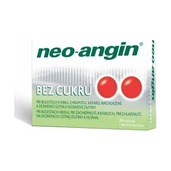 Lék na bolest v krku Neo-angin bez cukru pastilky 24