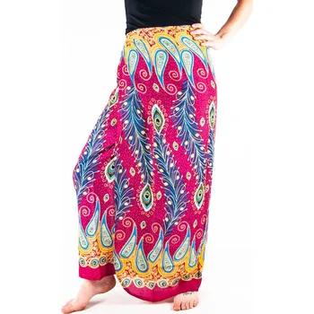 Dámská sukně Sukně Peacock Feathers růžová