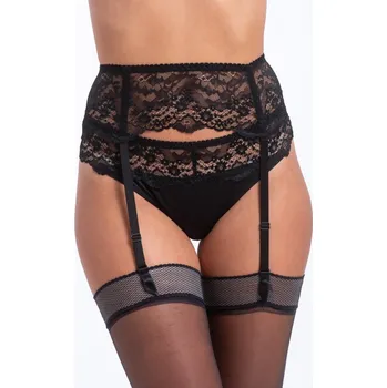 Dámské spodní prádlo Dámský podvazkový pás Fantasy 15855 XL černá