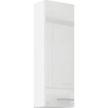 Kuchyňská skříňka 30 G-90 1F Horní skříňka LARA bílá lesk