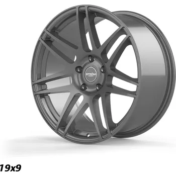 Alu kolo STROM STR3 disk 19x10 5x120 72.6 ET42, Gloss Gun Metal