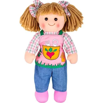 Bigjigs Toys Látková panenka Elsie 34cm