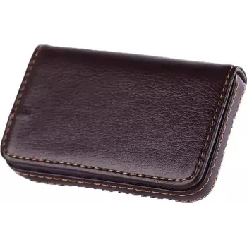 Peněženka Velkokapacitní peněženka z umělé kůže - hluboká káva