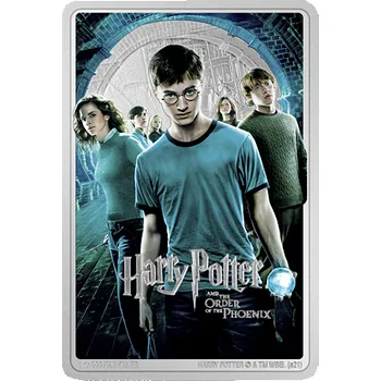 Stříbrná mince Harry Potter™ a Fénixův řád (The Order of the Phoenix™) 1 Oz 2021 PROOF - (5.)