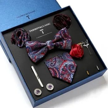 Kravata Luxusní komplet pro muže Raul Modrá