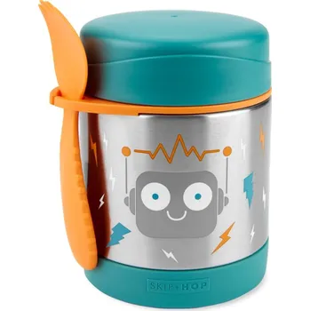 Termoobal na láhev Skip Hop Spark Style Food Jar termoska na jídlo Robot 3 y+ 325 ml
