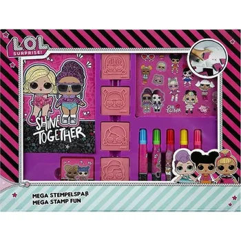Dětské razítko Velký razítkovací set Oxybag 12ks LOL Surprise