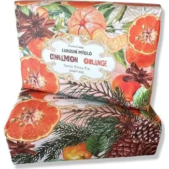 Mýdlo Luxusní přírodní mýdlo 200g - Cinamon Orange