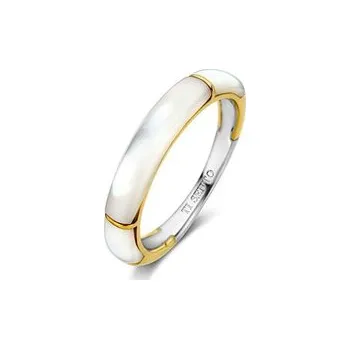 Prsten Zlacený prsten TI SENTO 12307MW/54