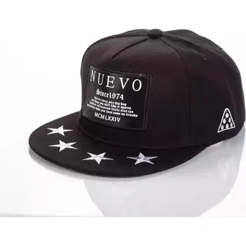 Čepice Hip hop unisex snapback - Nu-Black