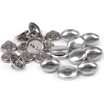 Knoflík Knoflík na potahování celokovový velikost 24"