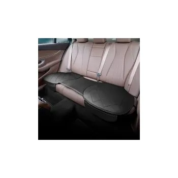 Potah sedadla Univerzální podsedák na zadní sedadlo černá kůže -1 kus