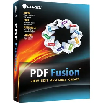 Grafický software Corel PDF Fusion 1 Lic Education (single) ESD English/German ESDCPDFF1MLA