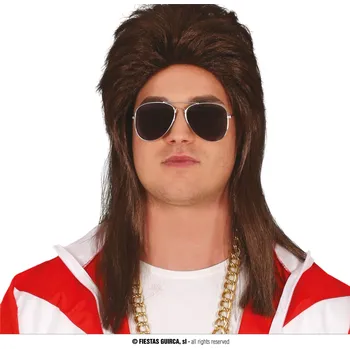 Karnevalová paruka Guirca Paruka 70. léta v boxu