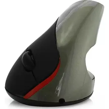Myš Vertikální myš | ergonomická myš - bezdrátová - Pouze šedá myš