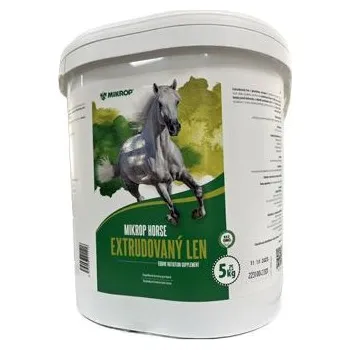 Pro koně Mikrop Horse Len extrudovaný pro koně 5kg