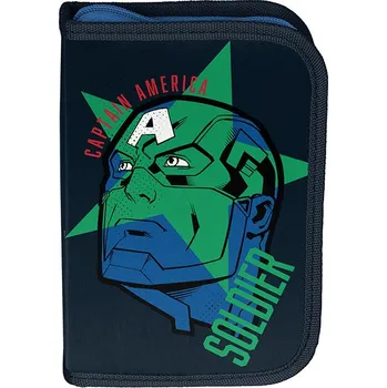 Penál PASO Penál Captain America černý
