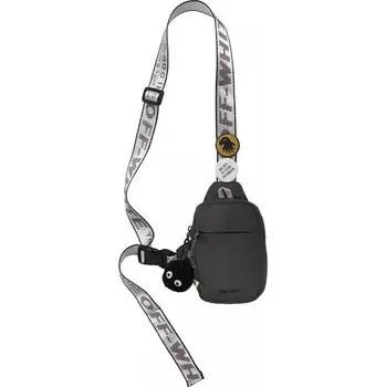 Mini unisex taška přes rameno - Tmavě šedá