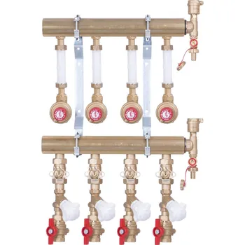 Giacomini GE555-F Patrový rozdělovač s měřením spotřeby tepla