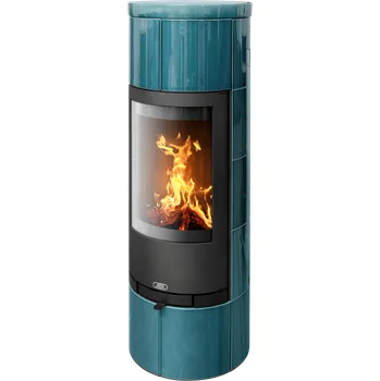 Krbová kamna ABX, spol. s.r.o. ABX Kastilie I krbová kamna 3-8kW, aguamarin