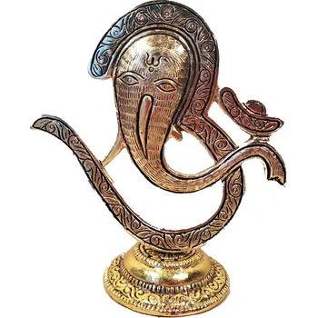 Vonná tyčinka Stojan na vonné tyčinky Slon zlatý