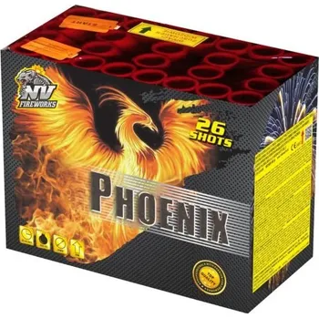 Zábavní pyrotechnika Kompakt Phoenix 26 ran